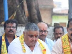 धार्मिक आस्था को मिलेगा नया स्वरूप, मंत्री राजेश अग्रवाल ने किया मंदिर निर्माण का शुभारंभ