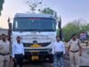 रेत माफिया पर प्रशासन का शिकंजा, 9 वाहन जप्त