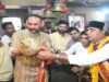 प्रधानमंत्री मोदी के 12 वर्ष पूर्ण होने पर खेड़ापति हनुमान मंदिर में भव्य महाआरती