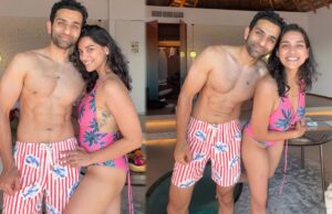 GF को गोद में उठाकर झूमे अर्चना पूरन सिंह के बेटे, मोनोकनी लुक पर फैंस ने पूछ लिया- शादी कब है?