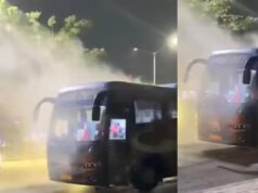 गुजरात टाइटन्स पर टूटा मुसीबतों का पहाड़! IPL फाइनल हारने के बाद टीम बस में लगी आग, मचा हड़कंप