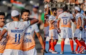 लंदन के ली वैली हॉकी सेंटर में भारत ने शुरुआती पिछड़ने के बाद पलटवार करते हुए पाकिस्तान को एकतरफा मुकाबले में हराया