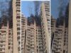Noida Fire News: एसी ब्लास्ट के बाद हाइराइज सोसायटी में भड़की भीषण आग, मची भगदड़
