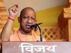 रुदौली में जनसभा के दौरान बोले रामभक्तों पर सवाल उठाने वालों का दोहरा चरित्र उजागर