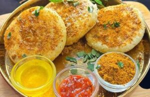 क्रिस्पी थट्टे इडली फ्राई: साउथ इंडियन पोडी मसाले के साथ एक चटपटा नाश्ता रेसिपी