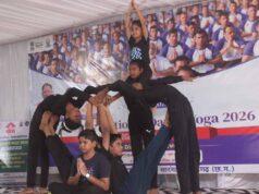 योग और नृत्य का अद्भुत संगम: सारंगढ़ में बच्चों ने संगीत की धुन पर योग मुद्राओं से मोहा मन