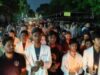 स्टाइपेंड बढ़ाने की मांग को लेकर सड़क पर उतरे डॉक्टर, रायपुर में निकाला कैंडल मार्च