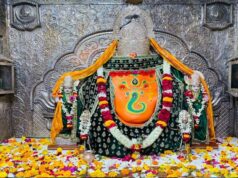 खजराना गणेश मंदिर के लिए फाइनल हुआ खास डिजाइन, 5 प्रतिमाओं को पहनाए जाएंगे स्वर्ण मुकुट