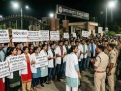 मेडिकल छात्रा की संदिग्ध मौत पर बवाल, पन्ना में छात्रों का प्रदर्शन और हंगामा
