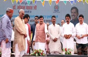 मुख्यमंत्री डॉ. यादव ने इंदौर में किया सड़क निर्माण कार्य का किया भूमि-पूजन