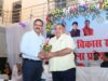 लखनपुर में शाला प्रवेश उत्सव में नवप्रवेशी विद्यार्थियों का आत्मीय स्वागत