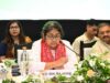 राज्यसभा सांसद डोला सेन की अध्यक्षता में निर्यातकों को वित्तीय सहायता, ऋण और बीमा सुविधाओं के विस्तार पर रायपुर में विचार-विमर्श