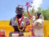 राज्यमंत्री गौर ने प्रतिमा का अनावरण कर अर्पित की पुष्पांजलि