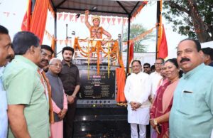 150वीं जयंती वर्ष पर डोंडराही में भगवान बिरसा मुंडा की प्रतिमा का अनावरण