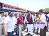 पातरा नाले में मिट्टी डंप होने पर जताई नाराजगी