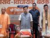 यूपी में तीसरी जीत का लक्ष्य, सांसद-विधायकों को बूथ स्तर तक सक्रिय रहने की नसीहत