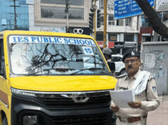 स्कूली बच्चों की सुरक्षा पर बड़ा अभियान, भोपाल में नियम तोड़ने वाली 40 स्कूल बसों के कटे चालान
