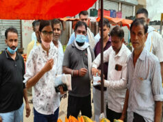 मुरैना की पुरानी सब्जी मंडी में नगर निगम का बड़ा एक्शन, अतिक्रमण हटाया, दुकानदारों के कटे चालान