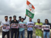 Bhopal Protest: पानी की टंकी पर चढ़े युवा कांग्रेस नेता, अमित शाह के इस्तीफे की मांग से मचा हंगामा