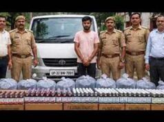 किसान पथ पर पकड़ी गई नकली दवाओं की खेप, एक आरोपी गिरफ्तार
