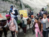 कड़ी सुरक्षा के बीच अमरनाथ यात्रा जारी, 4,812 तीर्थयात्रियों का तीसरा जत्था जम्मू से हुआ रवाना
