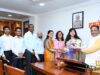 मुख्यमंत्री विष्णु देव साय से छत्तीसगढ़ से अखिल भारतीय सेवाओं में चयनित अभ्यर्थियों ने की सौजन्य मुलाकात