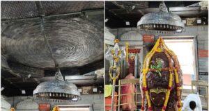 पशुपतिनाथ मंदिर के गर्भगृह में लगा महारुद्र यंत्र दोबारा काला, श्रद्धालुओं में जिज्ञासा