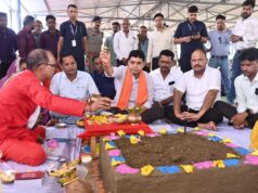 सरोरा में विकास की दोहरी सौगात- 1.60 करोड़ के मिनी स्टेडियम और 11.86 लाख के आंगनबाड़ी भवन का हुआ लोकार्पण-भूमिपूजन