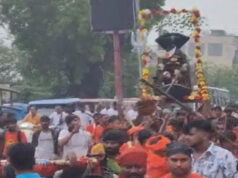 जबलपुर में संस्कार कांवड़ यात्रा की धूम, एक लाख श्रद्धालुओं के पहुंचने का अनुमान; CM के आगमन की तैयारी