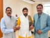 संभागीय अध्यक्ष गौरव सेठ ने राज्य पिछड़ा वर्ग आयोग अध्यक्ष डॉ. रामकृष्ण कुसमारिया से की सौजन्य भेंट