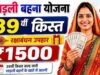 लाड़ली बहना योजना की 39वीं किस्त 19 अगस्त को होगी जारी, ₹1,500 के साथ मिलेंगे ₹250; जानें पूरा अपडेट
