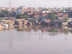 बारिश से कानपुर में बाढ़ का संकट गहराया, पांडु नदी का पानी बस्ती में घुसा; दो दर्जन गांवों पर खतरा