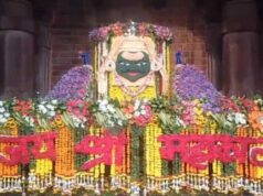 महाकाल का अलौकिक श्रृंगार, ओंकारेश्वर में बाबा का रुद्राभिषेक; भोजेश्वर महादेव 6 क्विंटल फूलों से सजे