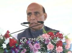 राजनाथ सिंह बोले- केंद्र और यूपी सरकार की सोच एक दिशा में, कई गुना बढ़ी विकास की रफ्तार