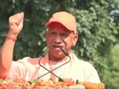 योगी के नेतृत्व में लखनऊ में तिरंगा यात्रा, युवाओं ने बुलंद किया राष्ट्रभक्ति का संदेश