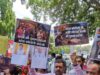 नगर निगम की कार्रवाई दिखावा बताकर रहवासी संगठनों ने जताया विरोध