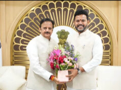 उप मुख्यमंत्री शुक्ल ने केंद्रीय नागरिक उड्डयन मंत्री नायडू से की सौजन्य भेंट, विकास से जुड़े मुद्दों पर हुई चर्चा
