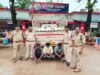 विगत 15दिनों में लगभग 2करोड़ 46 लाख रूपएसे अधिक चोरी गई संपत्ति एवं वारदात में प्रयुक्त वाहन और अन्य सामग्री जब्त