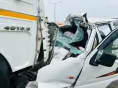 MP के धार में भीषण हादसा, ट्रॉले की टक्कर से वैन सवार गुजरात के 6 युवकों की मौत