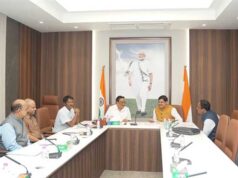 जल संसाधन एवं जनहित से जुड़े विषयों पर हुआ विचार-विमर्श