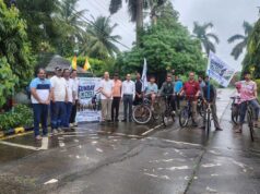 एक घंटा खेल के मैदान में’ के अंतर्गत साइक्लिंग गतिविधि (संडे ऑन साइकिल) का आयोजन