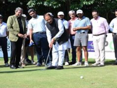 मुख्यमंत्री ने किया ‘डीपी वर्ल्ड नवा रायपुर ओपन 2026’ की ट्रॉफी का अनावरण, गोल्फ में हाथ आजमाकर बढ़ाया खिलाड़ियों का उत्साह