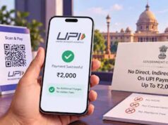 UPI और RuPay कार्ड से ₹2,000 तक का भुगतान रहेगा मुफ्त, वित्त मंत्रालय ने दी जानकारी