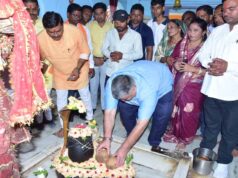 मंत्री राजेश अग्रवाल ने मंदिरों में की पूजा-अर्चना, प्रदेश की सुख-शांति की प्रार्थना