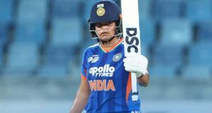 शेफाली वर्मा ने जड़ा पहला T20I शतक, 9 छक्कों के दम पर भारत ने बनाए 195/4