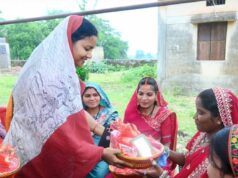अभनपुर के निमोरा और धुसेरा में ‘आंगन मिलन सेवा’ कार्यक्रम में मंत्री लक्ष्मी राजवाड़े हुईं शामिल, गोद भराई और अन्नप्राशन संस्कार में लिया भाग