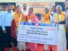 वरिष्ठ नागरिकों की आस्था और तीर्थ दर्शन की अभिलाषा को सम्मान दे रही राज्य सरकार: मंत्री राजवाड़े