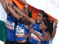 नारी शक्ति का कमाल, 4×400 रिले में भारत को गोल्ड; पदकों का अर्धशतक पूरा