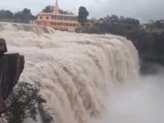 ग्वालियर-चंबल और सागर संभाग में तेज बारिश का अलर्ट, उज्जैन में गिरा महाकाल द्वार; शिवपुरी में हादसा