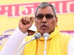 सहारनपुर में अवैध मस्जिद पर कार्रवाई, राजभर ने अखिलेश से पूछा-मलबे के सामने फातिहा पढ़ेंगे?